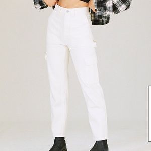 Off white cargo pants pacsun